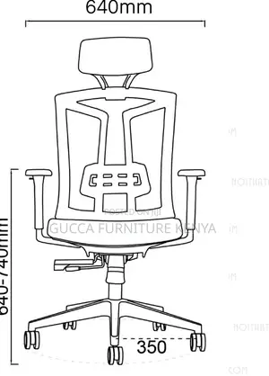 Office Chairs:Premium Reclining Self-Reclining Swivel Chair