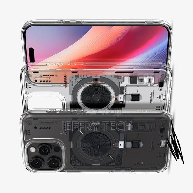 Spigen Compatible With iPhone 15 Pro Max Ultra Hybrid Magfit - thumbnail 2
