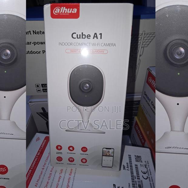 Wireless/Wifi CCTV Camera Cube A1 3mp With Audio Playback
