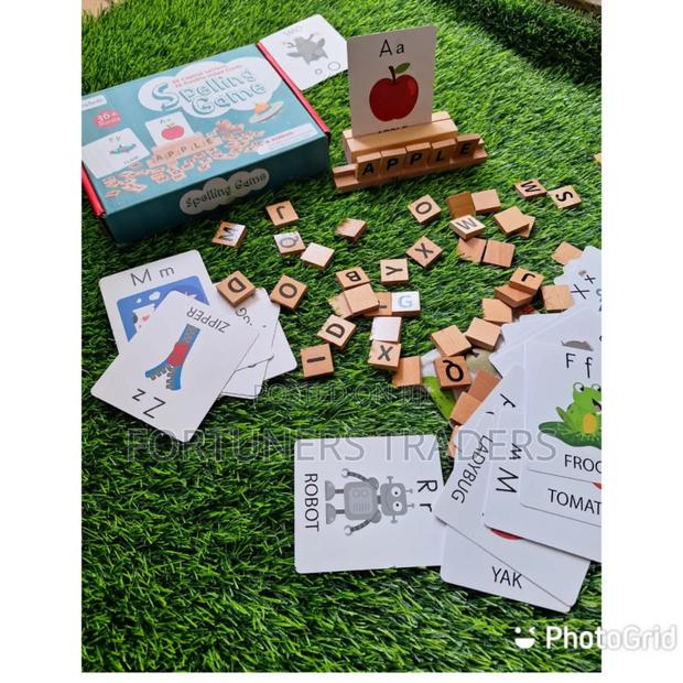 Wooden Spelling Game