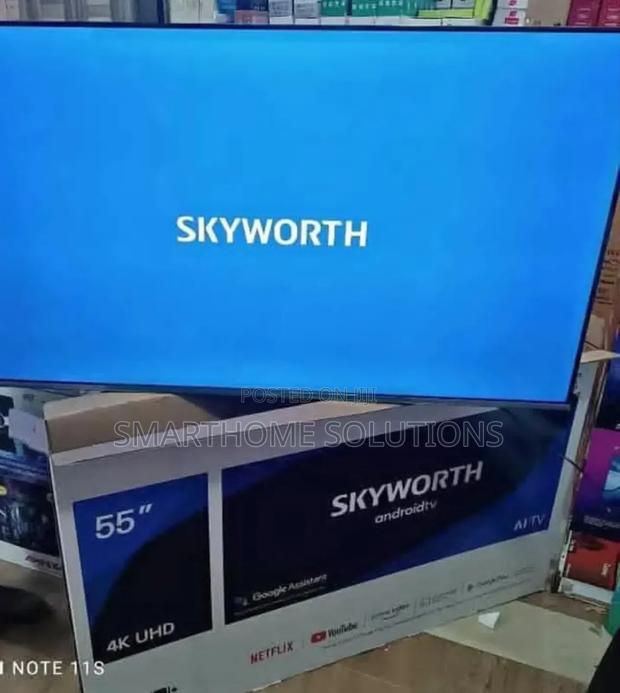 Skyworth 55” 55g3a Frameless Ultra Hd Smart Android Tv - thumbnail 3