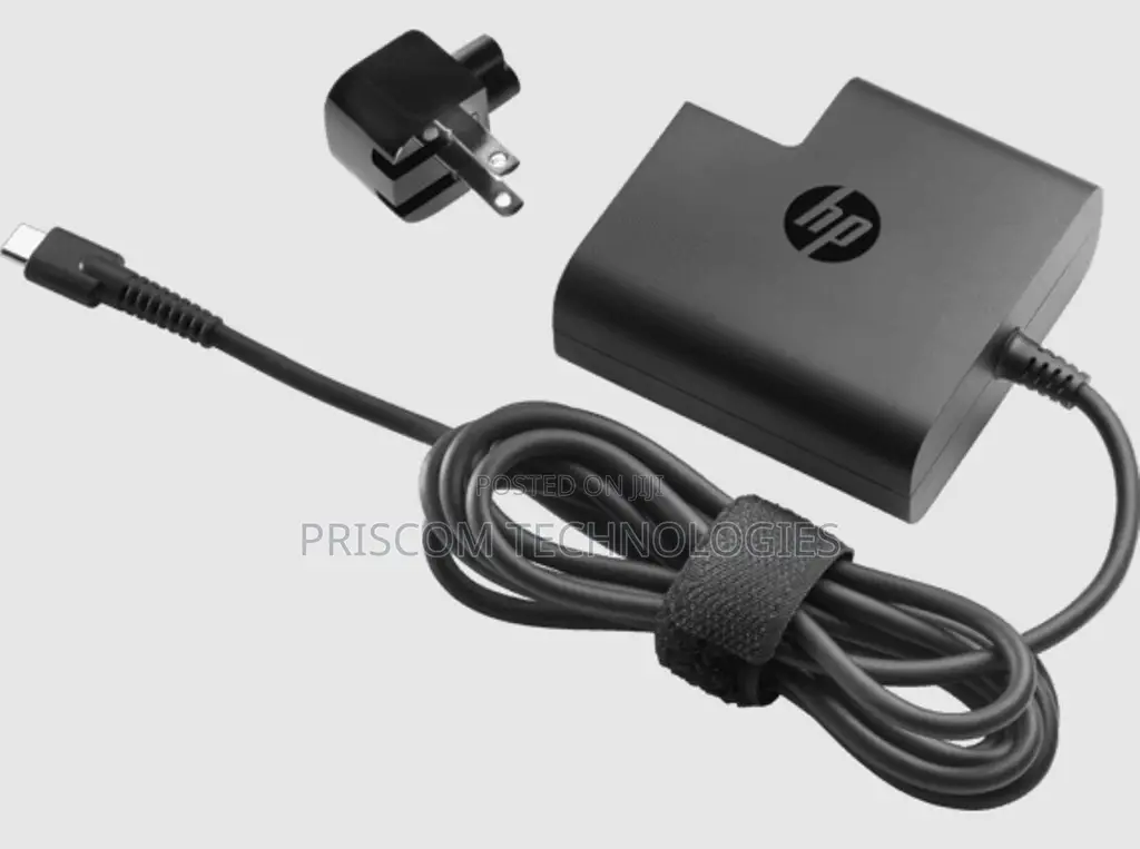 Original Hp Usb-c Type C Square Power Adapter 65w