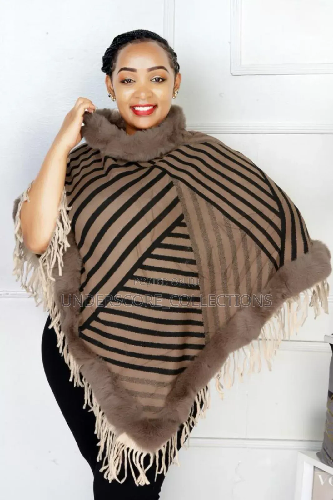 Striped Ponchos