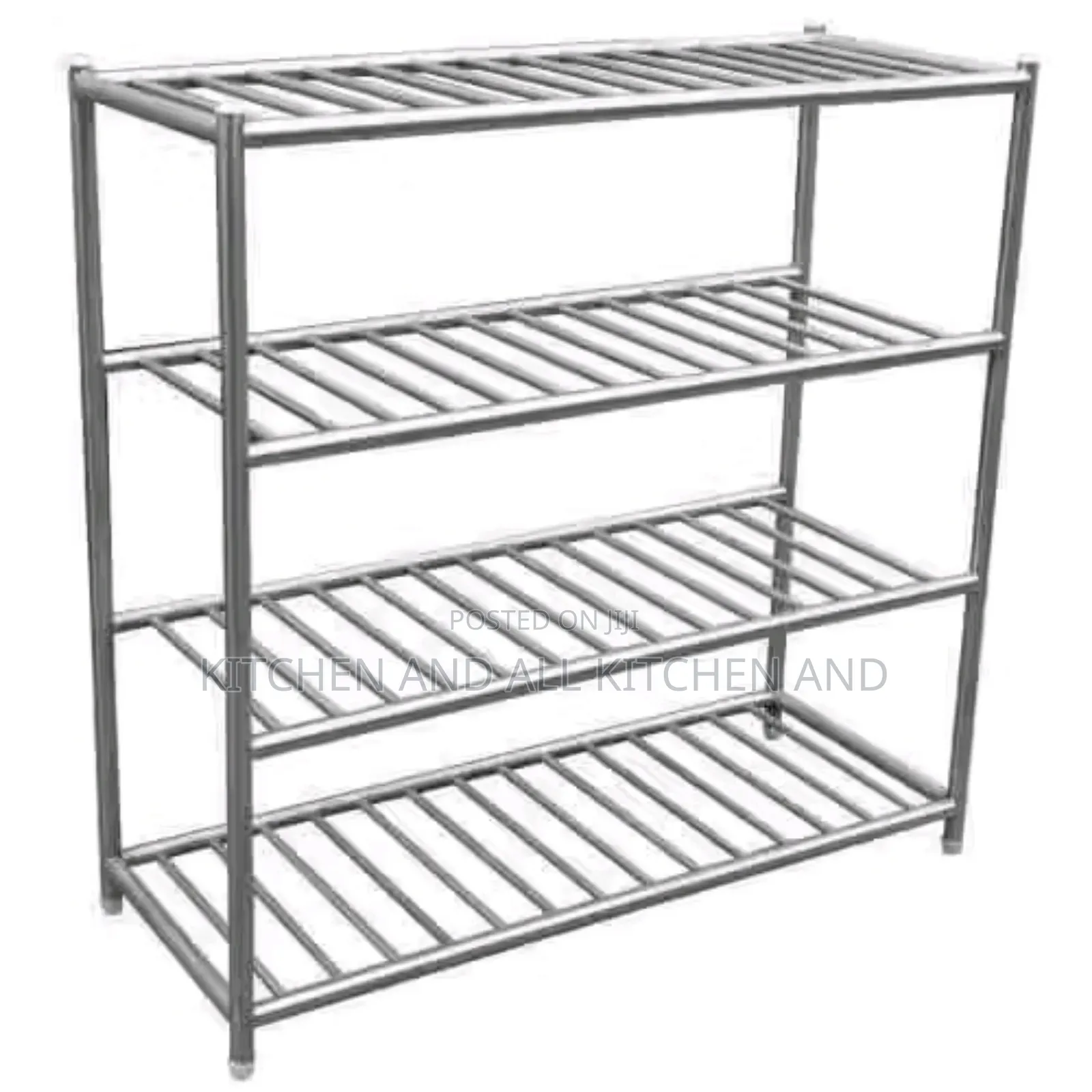 Perforated Stainless Steel Rack,4tier