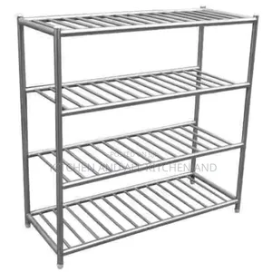 Perforated Stainless Steel Rack,4tier