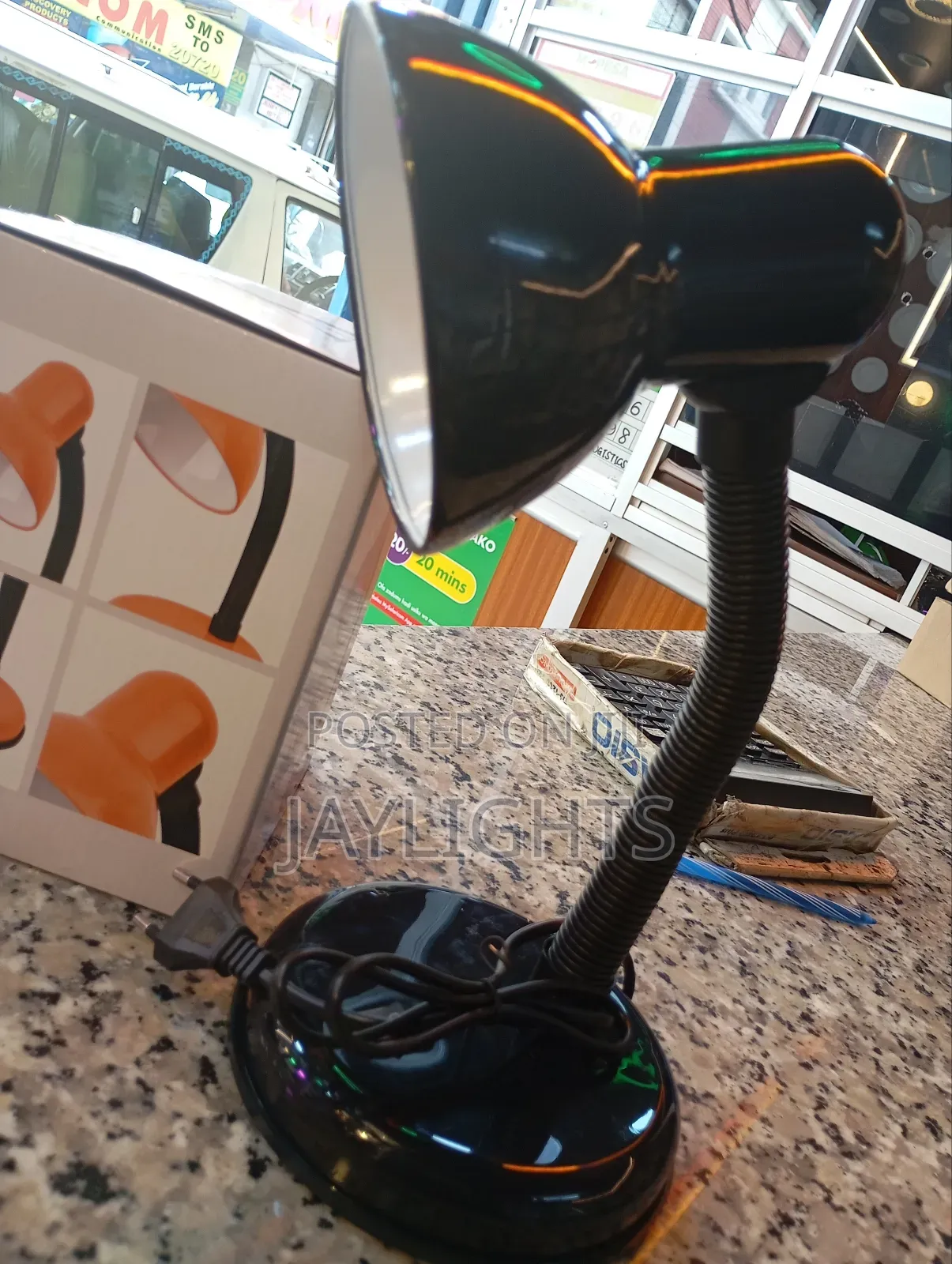 Classic Hotel Bedside Reading Lamp Portable Clip Lamp
