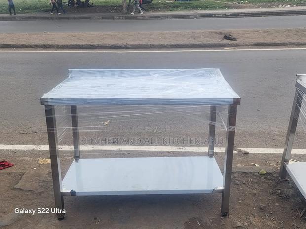 4x2 Ft Stainless Steel Kitchen Working Top