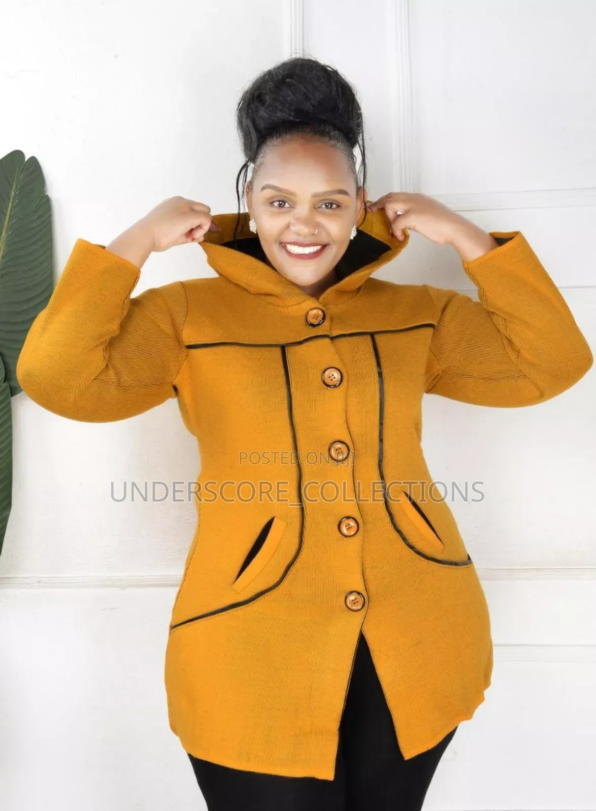 Unique Sweaters With Leather Strips