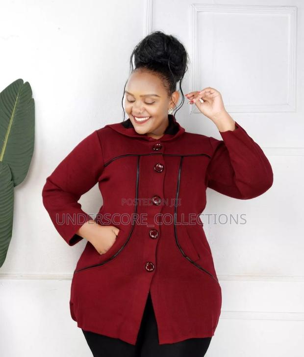 Unique Sweaters With Leather Strips - thumbnail 2