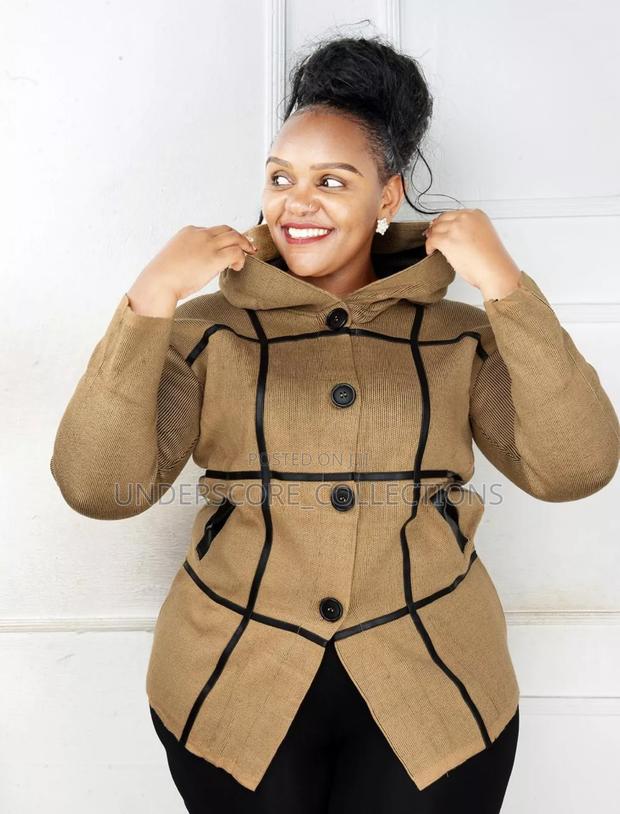 Unique Sweaters With Leather Strips - thumbnail 3