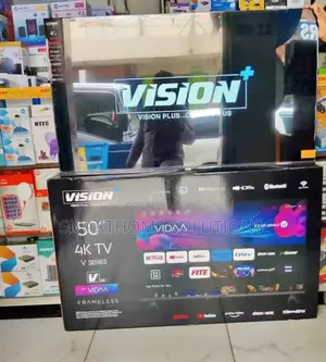 Vision 50 Inches Frameless Smart Tv