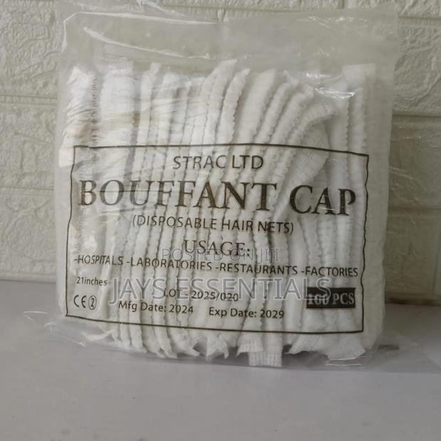 100pc Disposable Hair Nets - thumbnail 3
