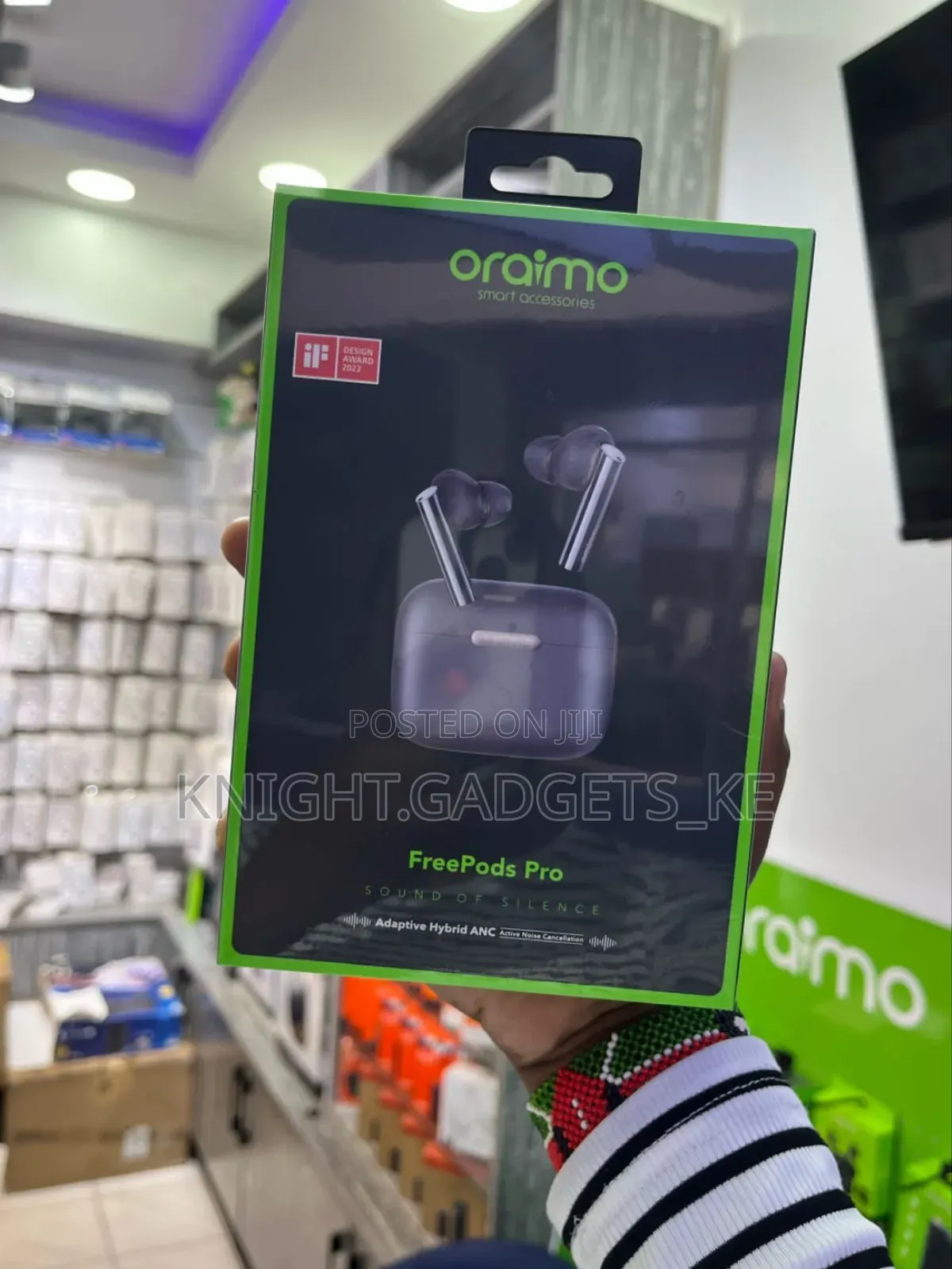 Oraimo Freepods Pro /Adaptive Hybrid Anc ! 