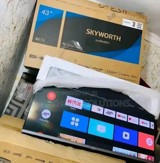 Skyworth 43" 43e3a Full Hd Frameless Smart Android Tv - 43" - main view