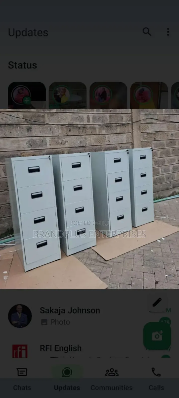 4 Drawer Files Cabinet