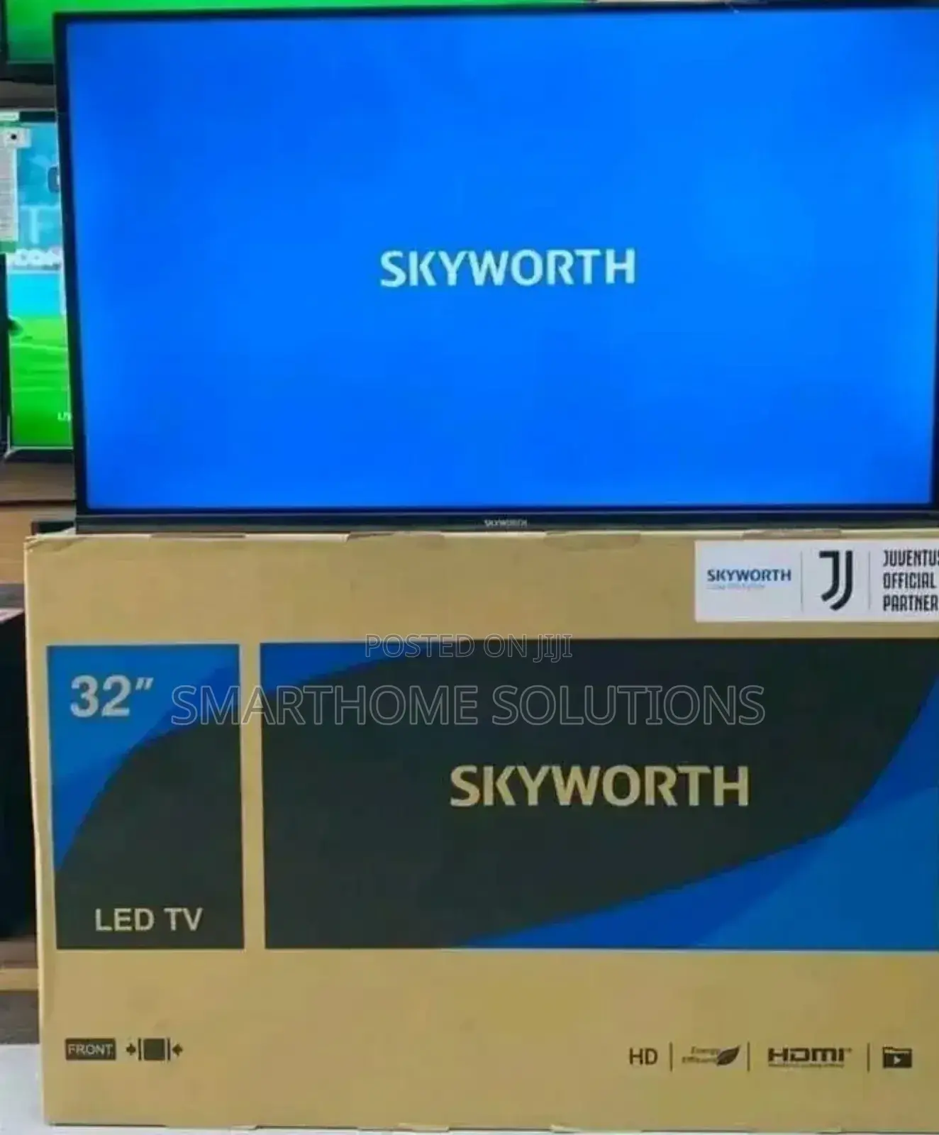 Skyworth 32e 32" Inch Frameless Smart Android Tv Bluetooth