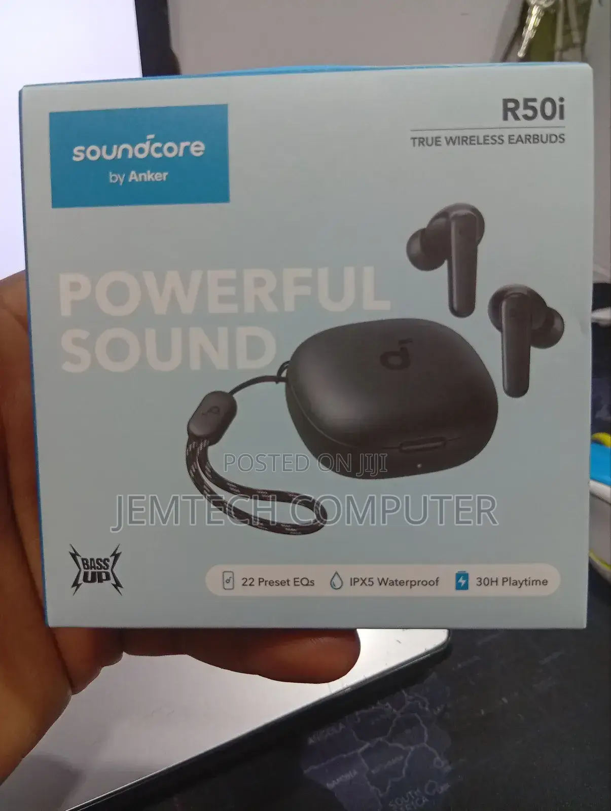 Anker Soundcore R50i True Wireless Earbuds -A3949h11 – Black