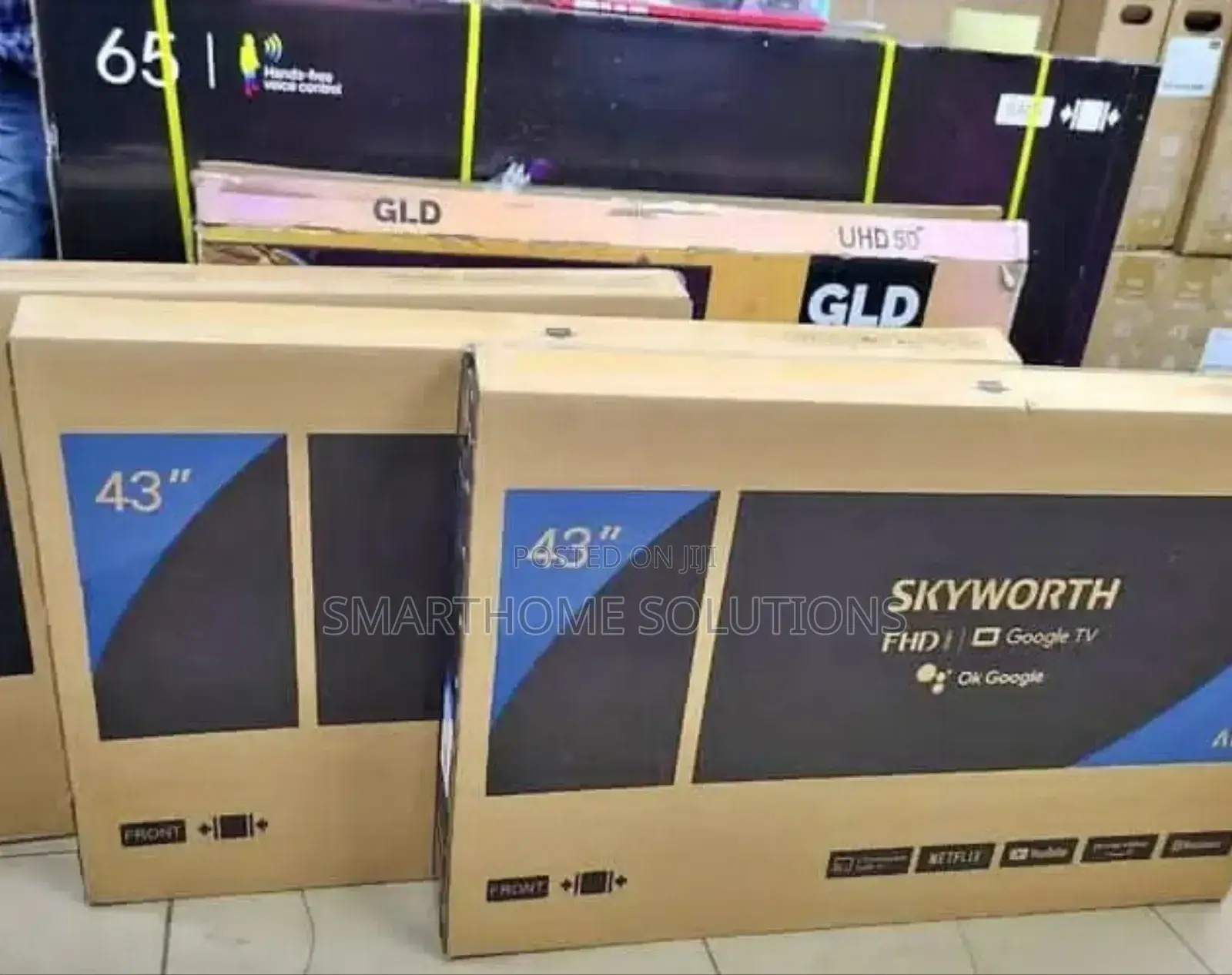 Skyworth 43" 43e3a Full Hd Frameless Smart Android Tv - 43"