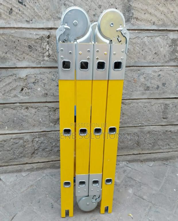 4x3 Fibreglass Multipurpose Ladder, - thumbnail 4