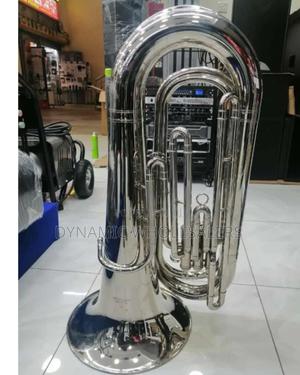 Silver Yamaha Tuba Flute - thumbnail 2