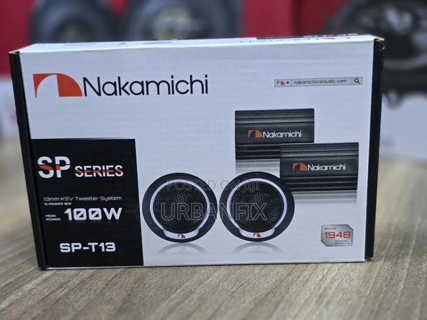 Nakamichi 100watts Dome Tweeters With Crossovers- A Pair - main view