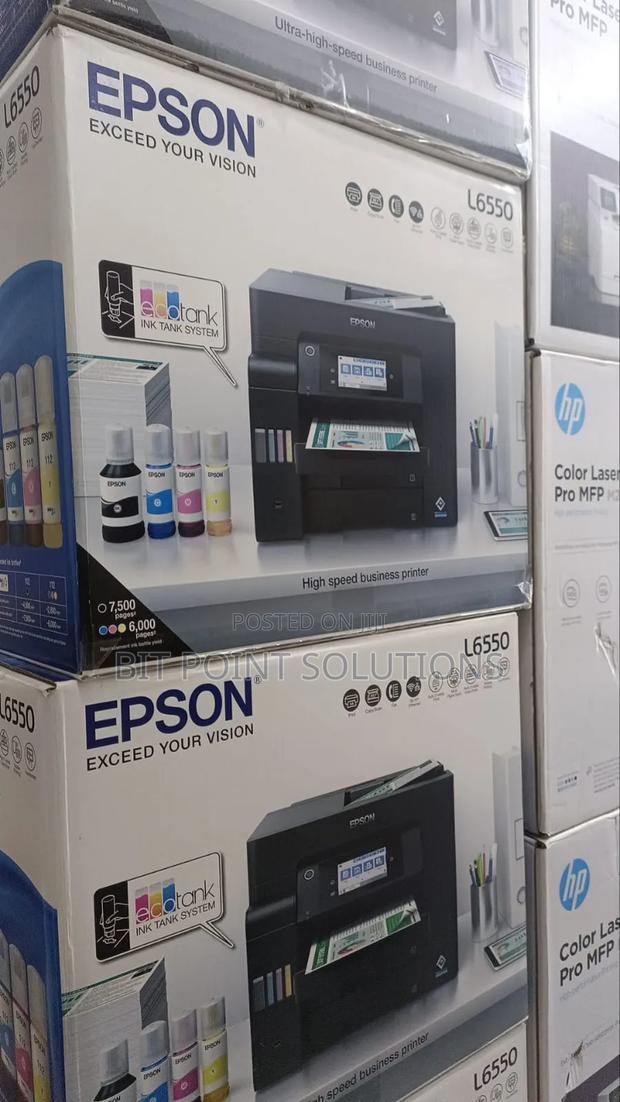 Epson Ecotank L6550 Wi-fi Duplex Alo Ink Tank Printer