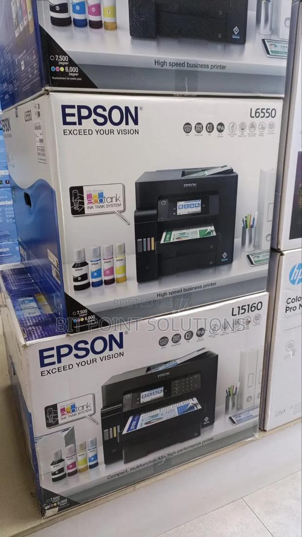Epson Ecotank L6550 A4 Multifunction Wi-fi Ink Tank Printer . - main view
