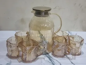 Golden Water Set Glass
