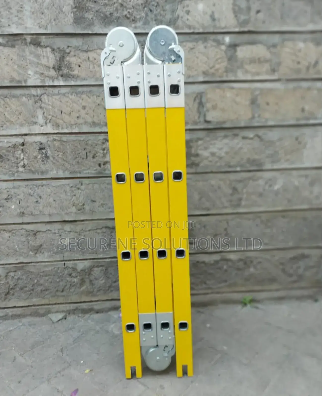 Folded 4x4 Fibreglass Multipurpose Ladder.