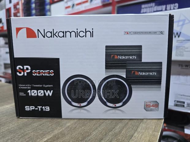 Nakamichi 13mm 100watts Sp-T13 Dome Tweeters- A Pair