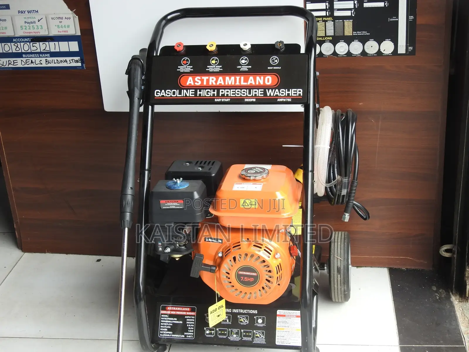 Astramilano 8hp Petrol Washing Machine
