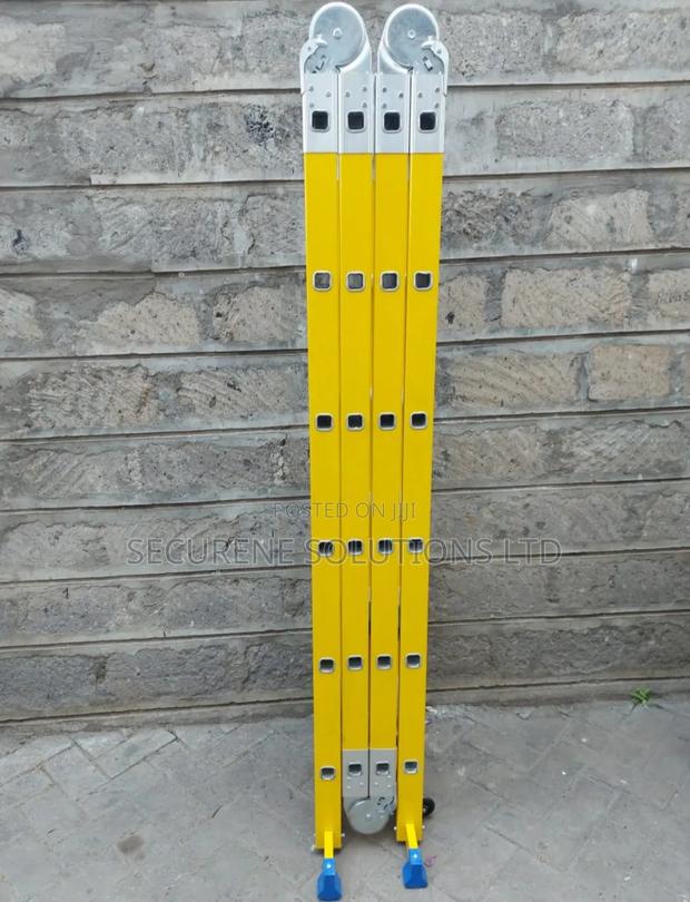 4x6 Fibreglass Multipurpose Folding Ladder. - main view