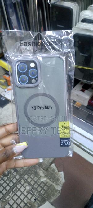 Luxury Bottom Cut Magsafe Cover for iPhone 11 Pro Max-Gray - thumbnail 2