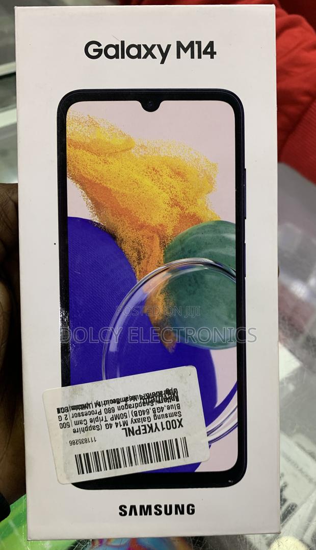New Samsung Galaxy M14 64 GB Black - thumbnail 3