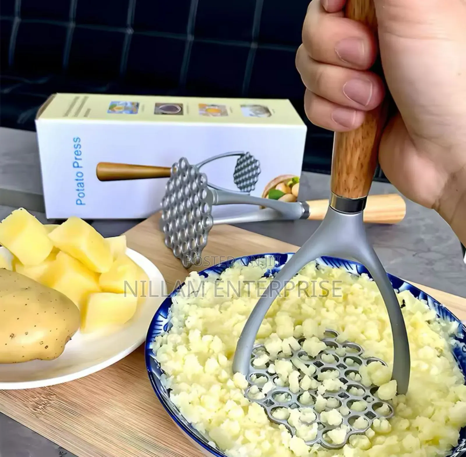 Aluminium Alloy Kitchen Food Masher