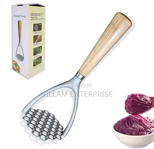Aluminium Alloy Kitchen Food Masher - thumbnail 4