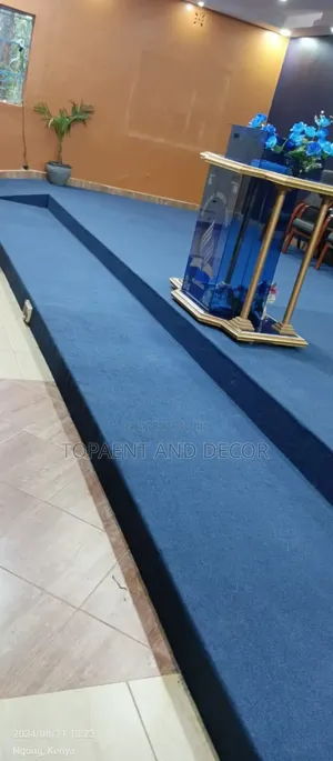 Pulpit Floor Decoration Wall to Wall Carpets