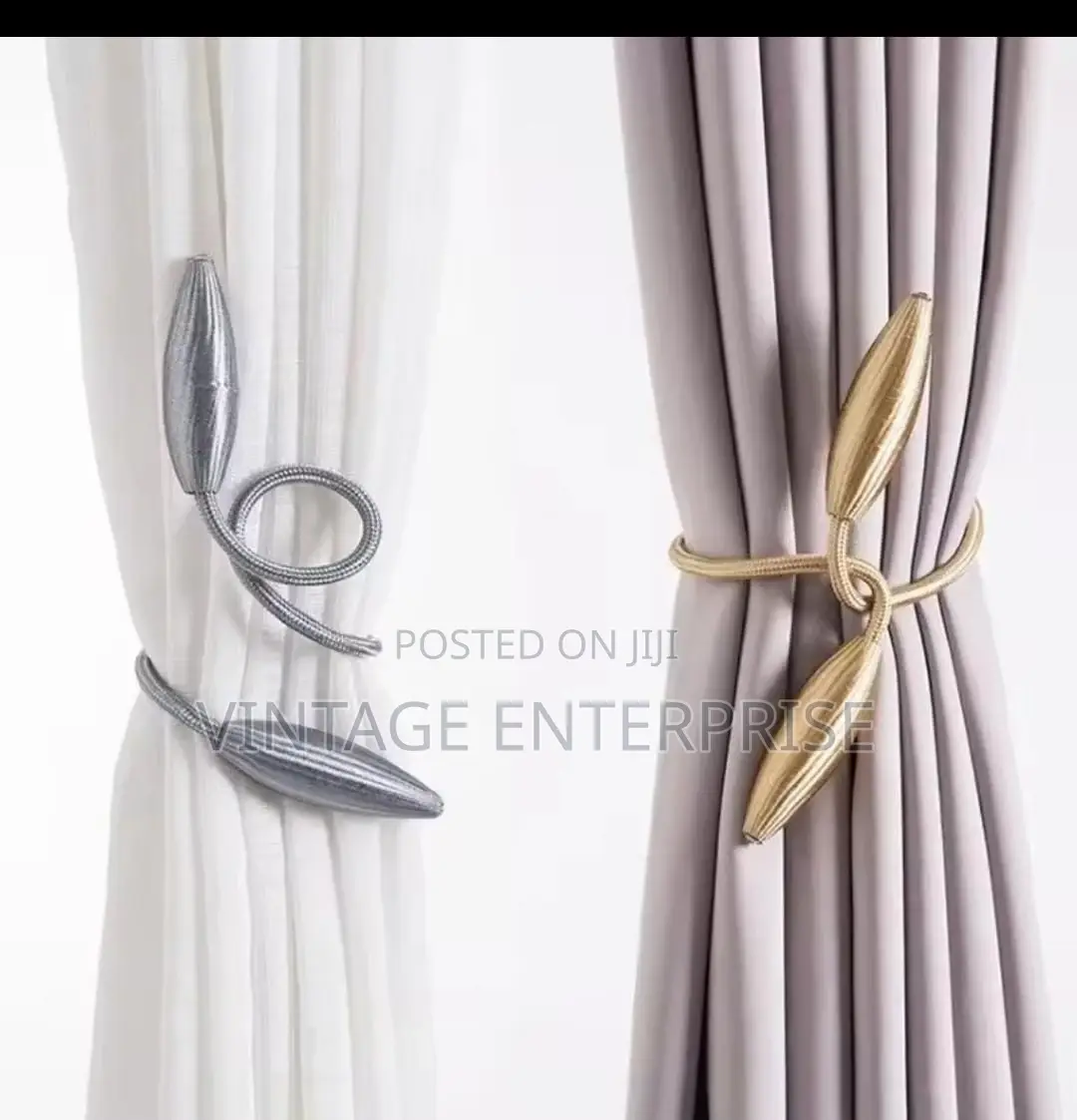 Arbitrary Shape Strong Curtain Tiebacks