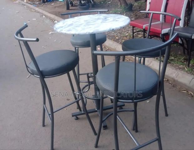 Bar Set of High Stools and a Table