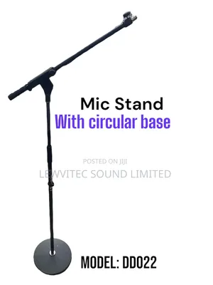 Circular Bass Mic Stand