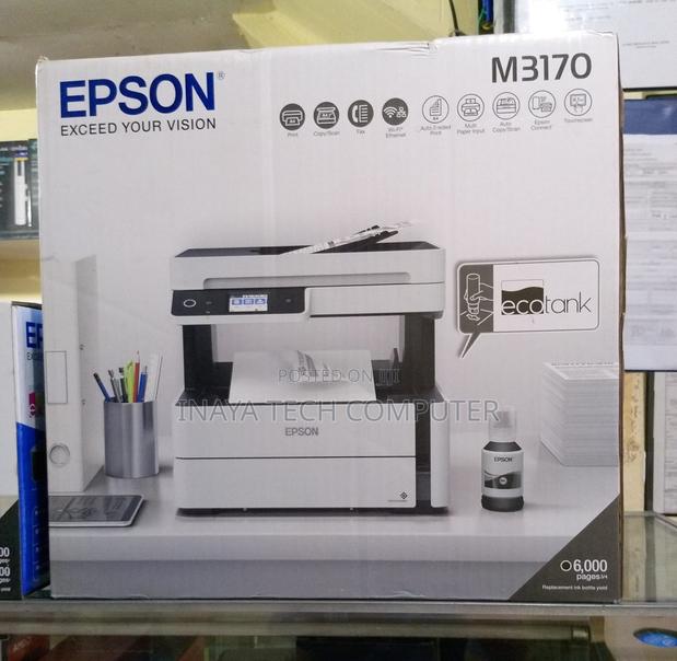 Epson Ecotank M3170 Multifunctional Wireless Printer - main view