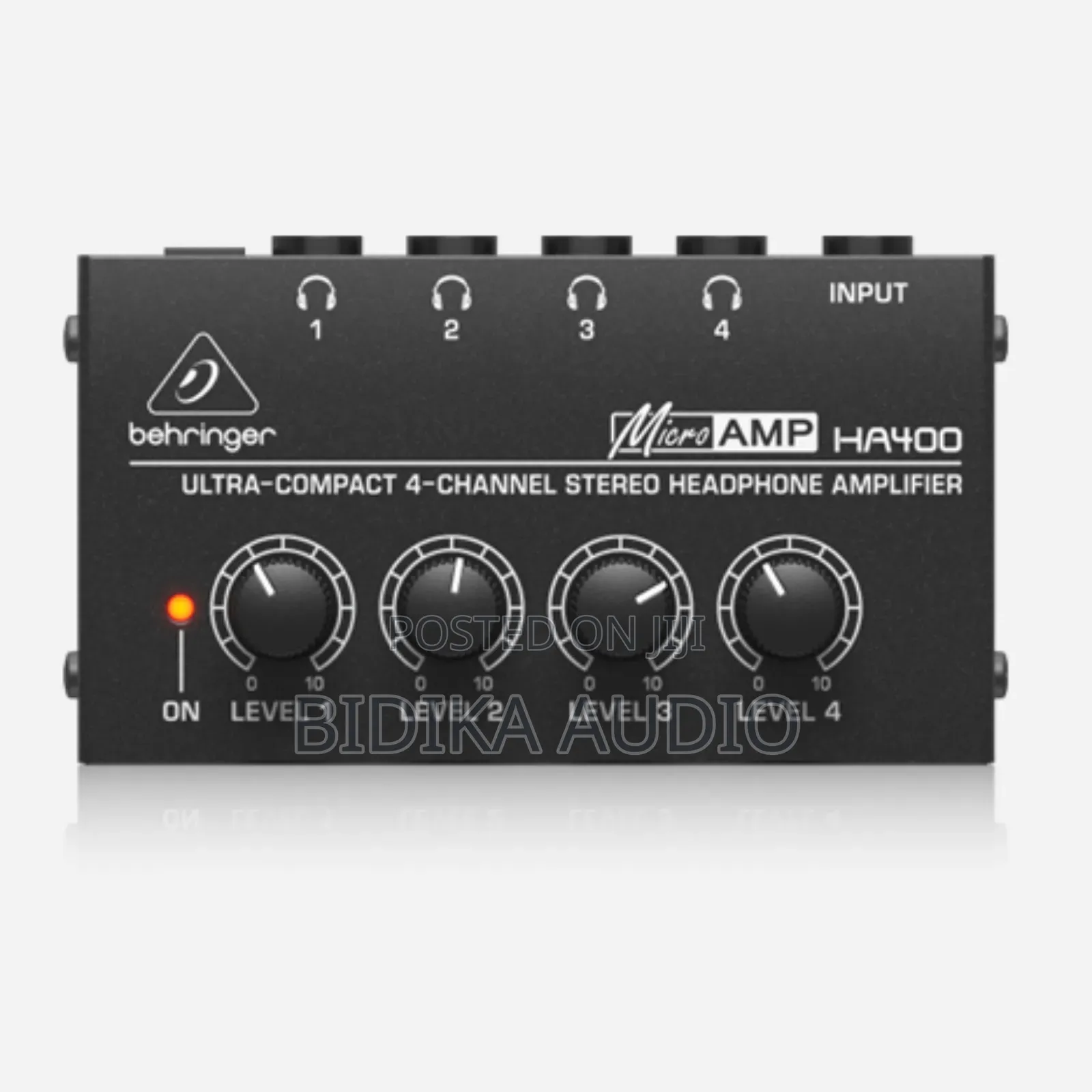 Behringer Microamp Ha400 Ultra 4-Channel Headphone Amplifier
