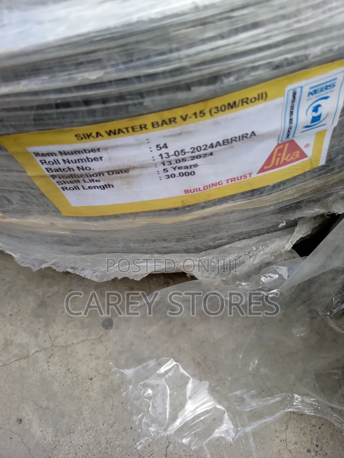 Sika Water Bar 6"