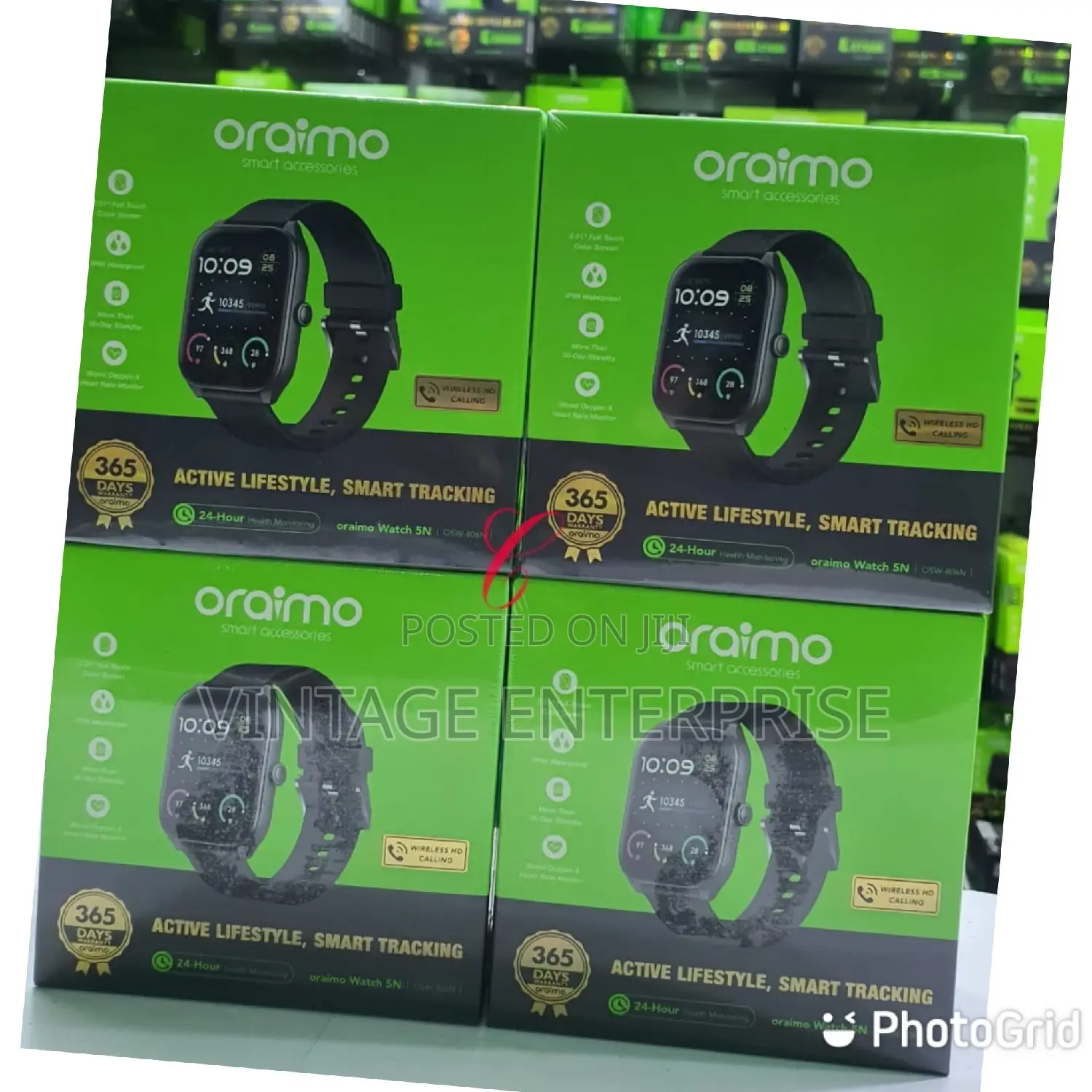 Oraimo Watch 5n Osw-806n 2.01 TFT Ip68 Smart Watch