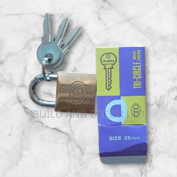 Tri Circle Padlock 25mm - main view