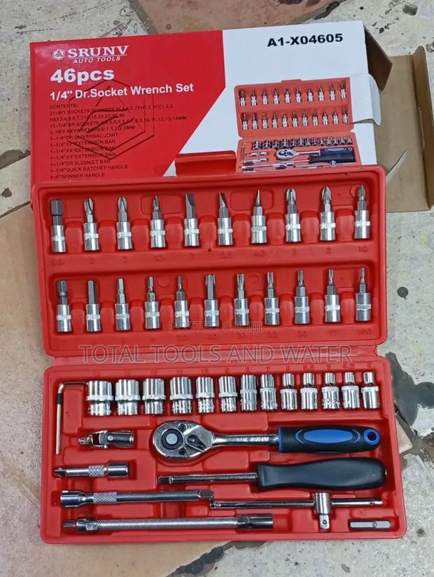 46pc DRV Socket Spanner Set
