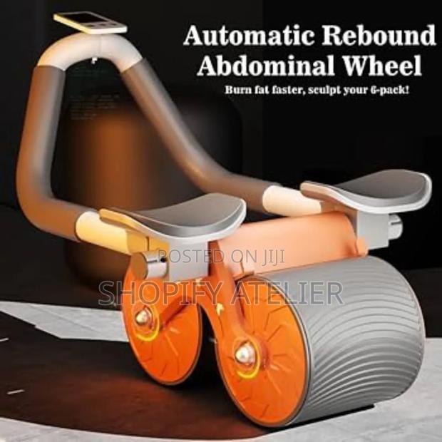 Automatic Rebound Abdominal/Belly Wheel - main view