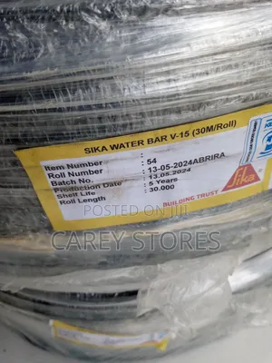 Sika Water Bar 6" V - 15