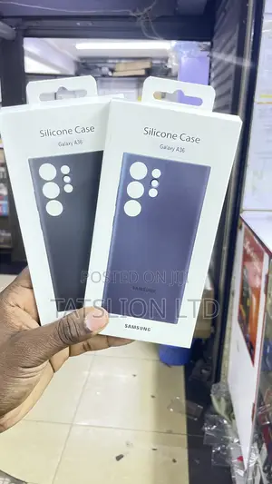 Samsung Galaxy A36 Black Original Silicone Phone Case/ Cover