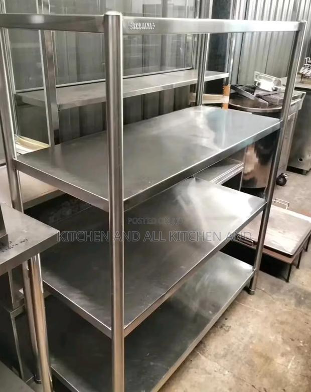 4 Tier Kitchen Rack,Hygienic Surface